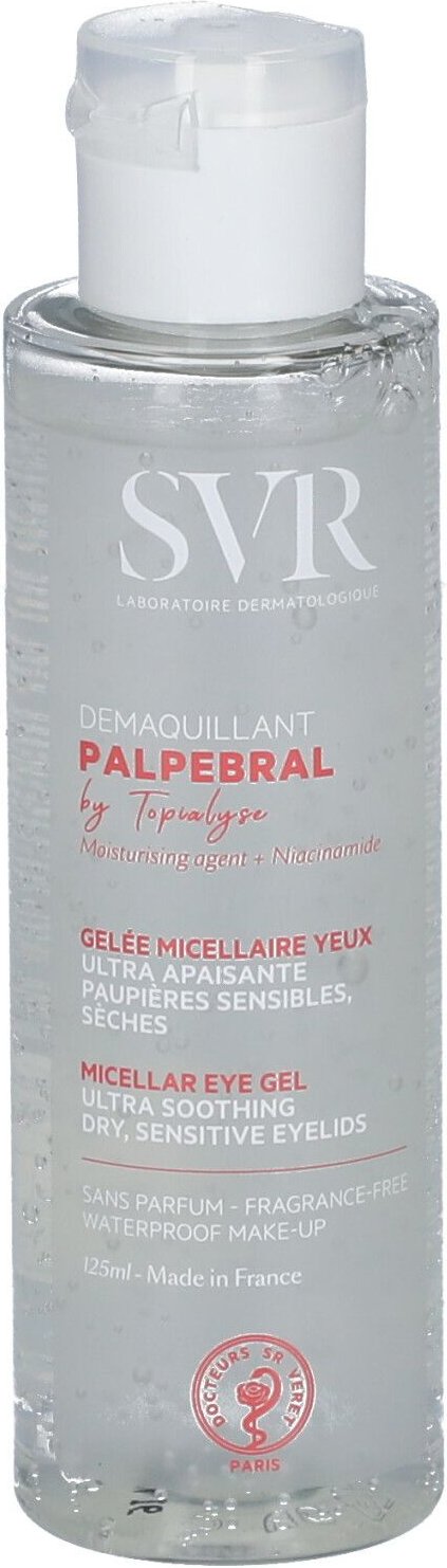 SVR Palpebral Demaquillant by Topialyse Micellaire Gel Ogen 125 ml Creme