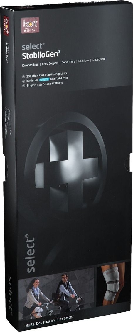 Bort StabiloGen Knieb.Silikonring XXL haut 1 St Bandage(s)