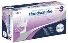 Handschuhe Einmal Vinyl puderfrei S 100 St