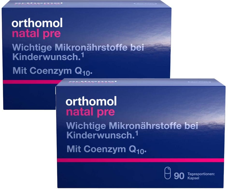 2x Orthomol Natal pre 2x90 St Kapseln