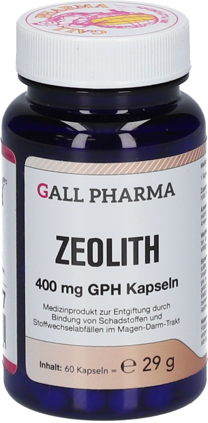 Zeolith 400 mg GPH Kapseln 60 St
