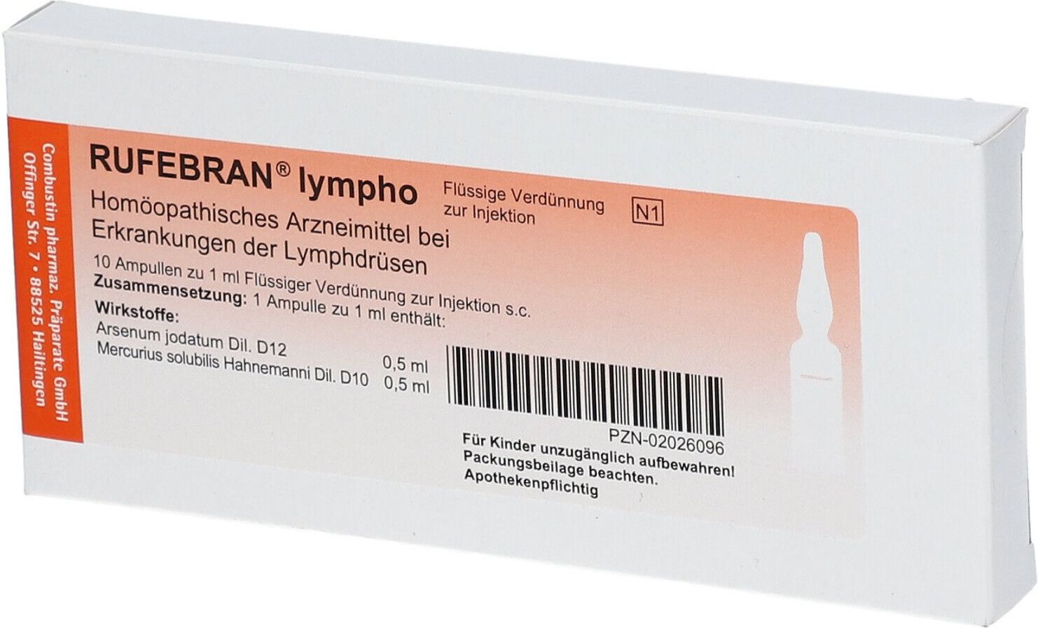 Rufebran lympho Ampullen 10 St