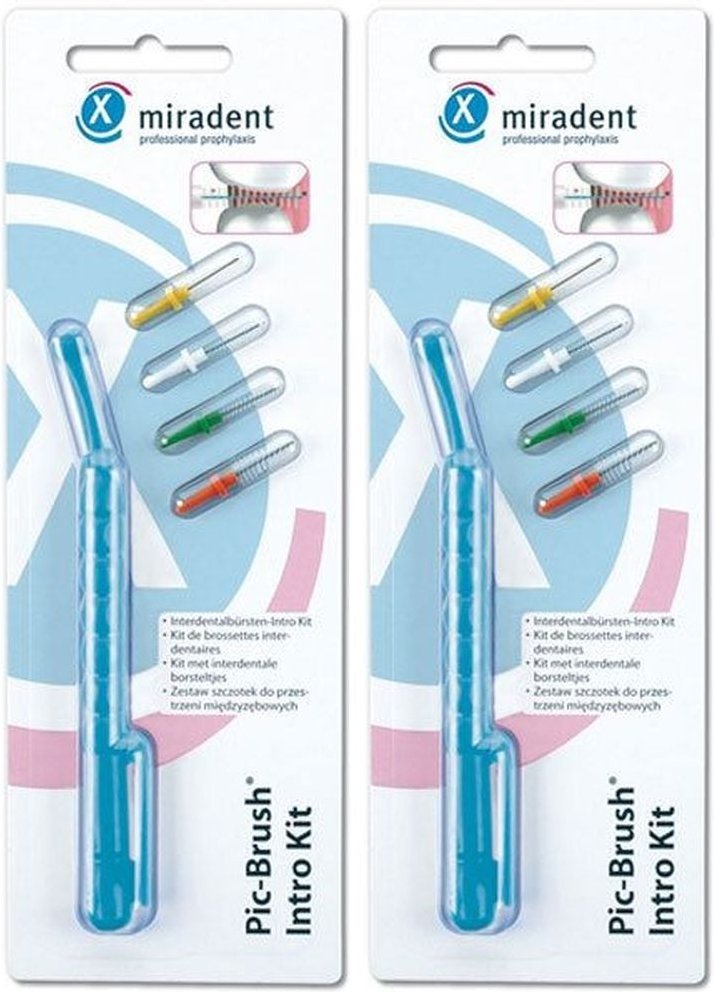 Miradent Picbru Ikit Bltr4 x2 2x1 St Zahnbürste