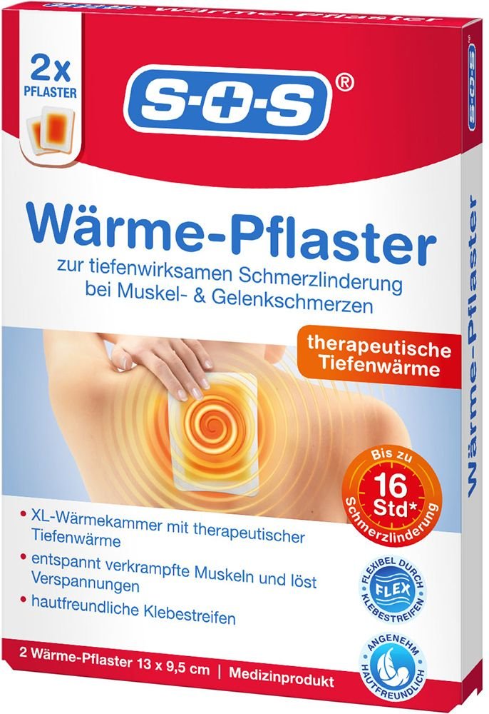 SOS WÄRME-Pflaster 2 St Pflaster