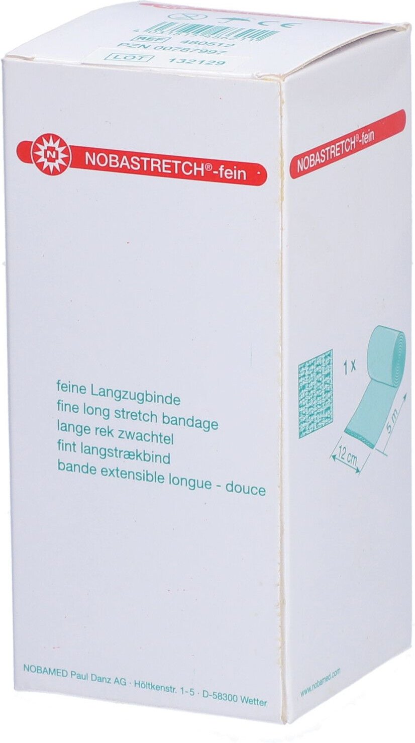 Nobastretch fein Langzugbinde 12 cmx5 m 1 St Binden