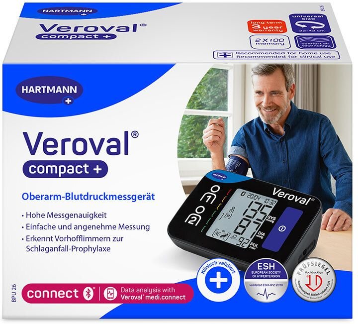Veroval compact plus Oberarm-Blutdruckmessgerät 1 St Gerät