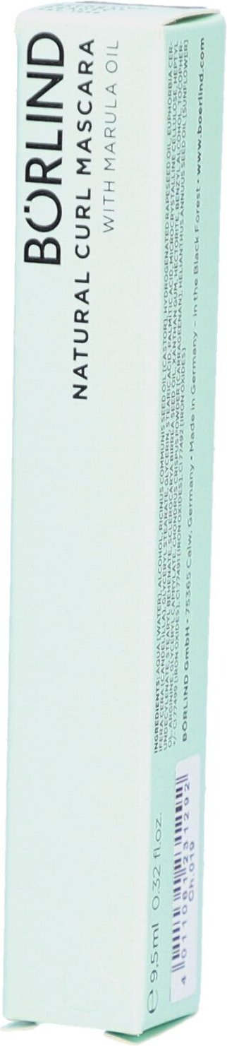 Börlind Mascara natural curl brown 9 ml Paste