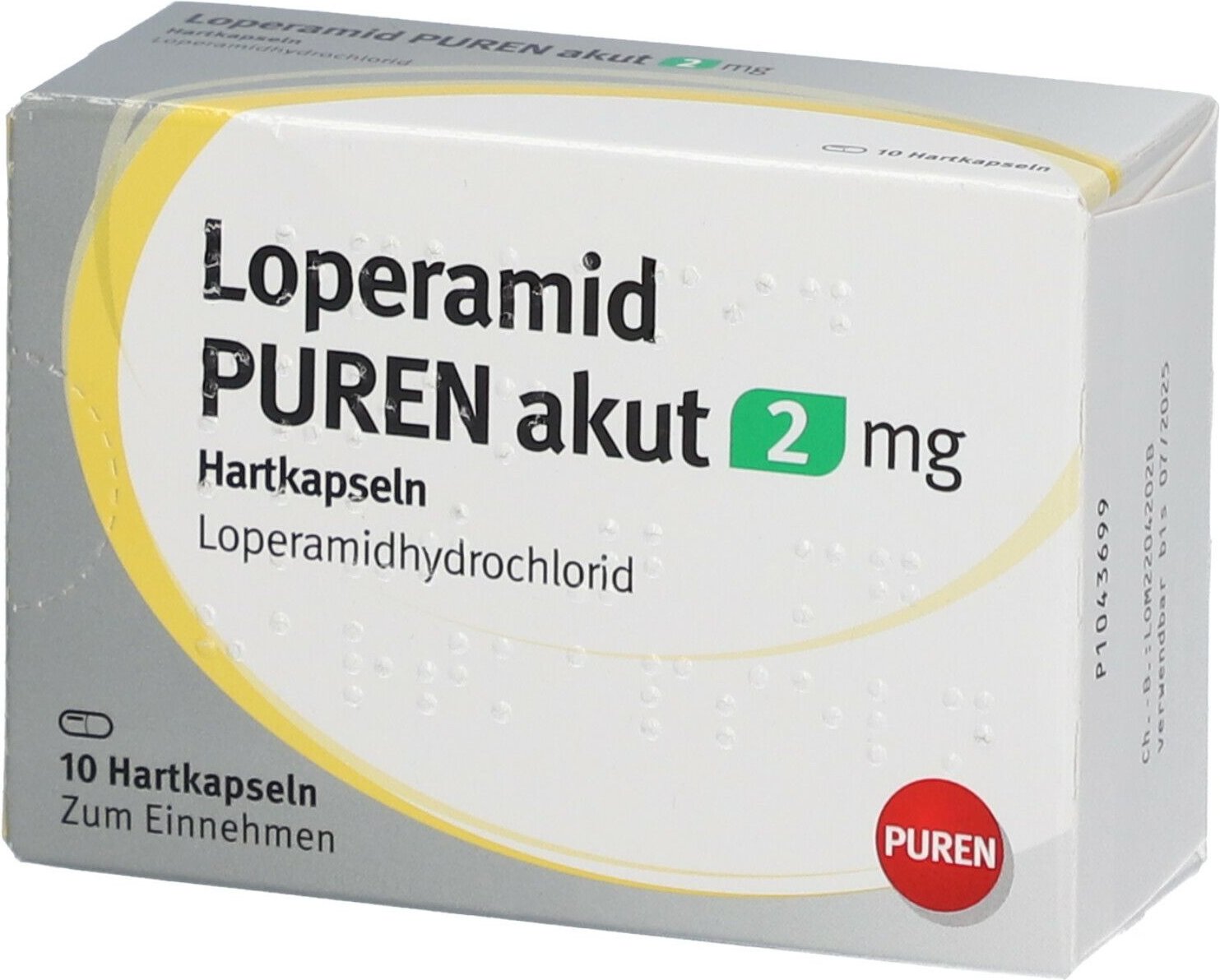 Loperamid Puren akut 2 mg Hartkapseln