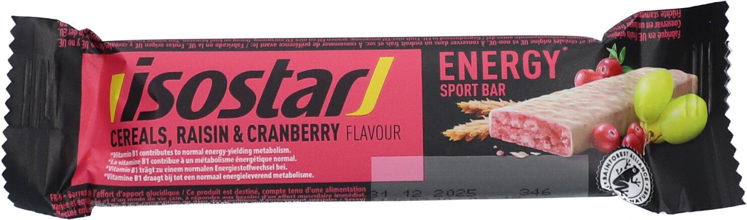 Isostar High Energy Bar Cranberry 40 g