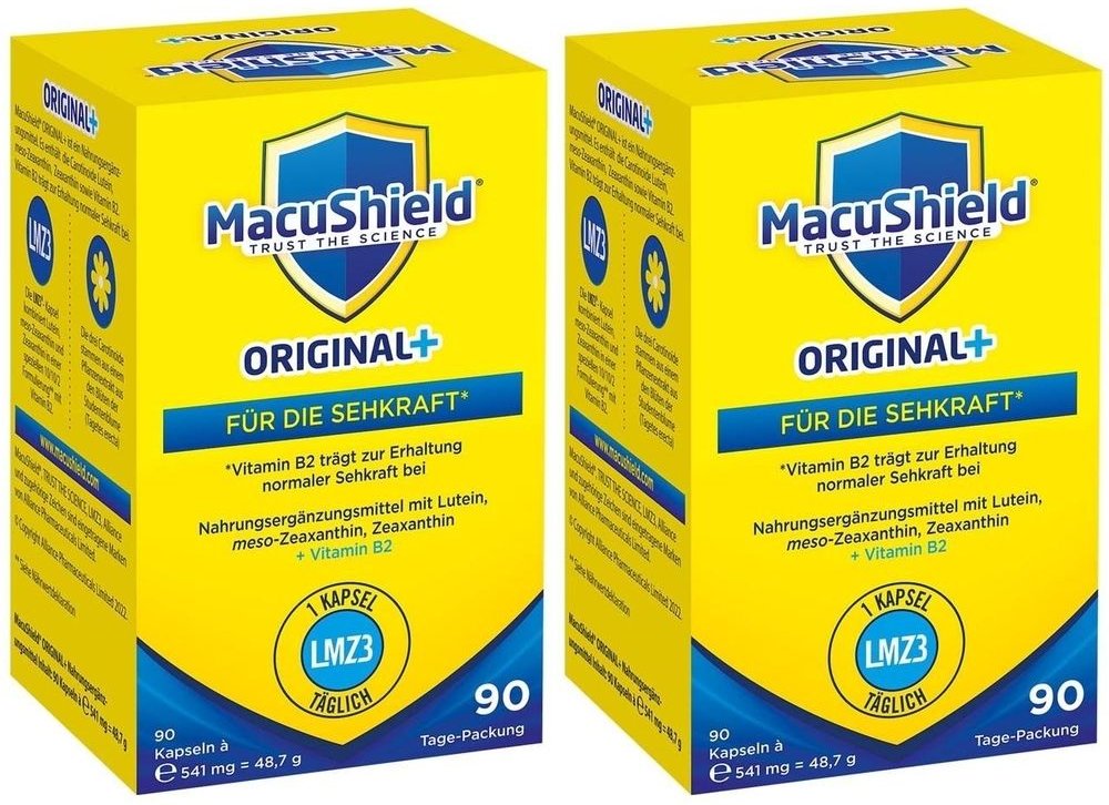 Macushield Original+ 90-Tage Weichkapseln 2x 2x90 St