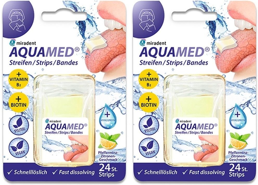 Miradent Aquamed Stripes x2 2x24 St