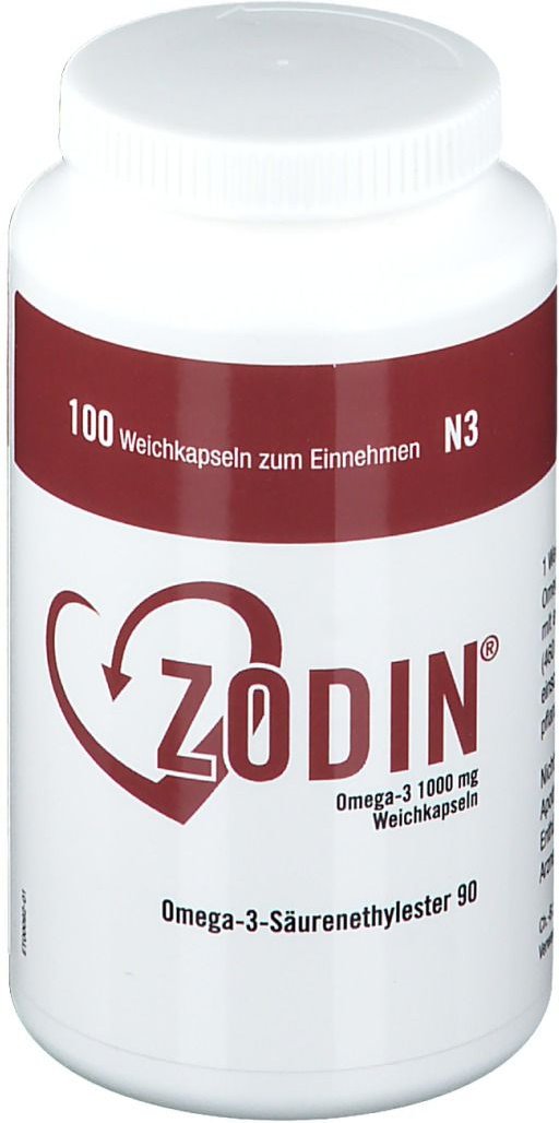 Thumbnail - ZODIN Omega-3 1000 mg Weichkapseln