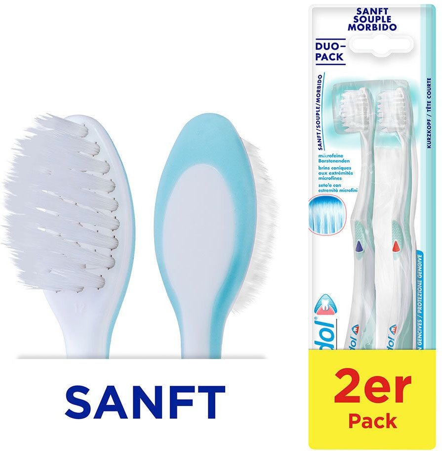 Meridol Zahnbürste sanft Doppelpack 2 St