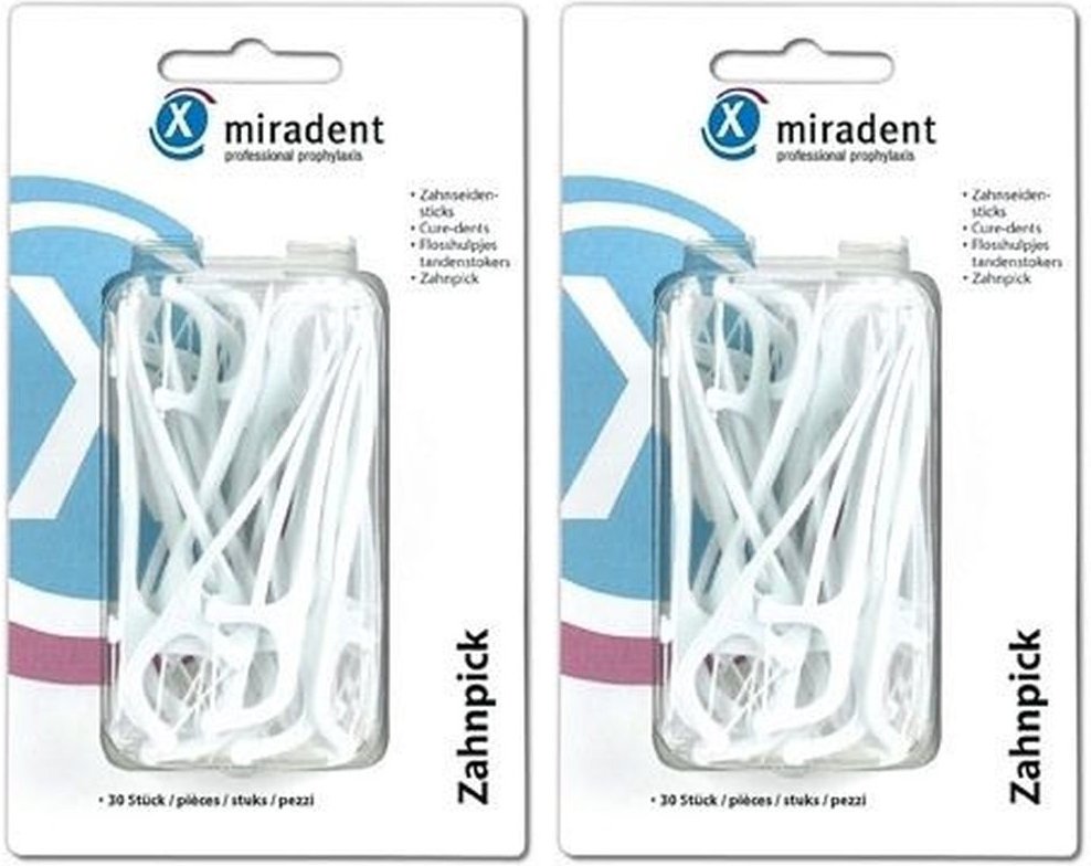 Miradent Zahnp Zseidstik30 x2 2x30 St