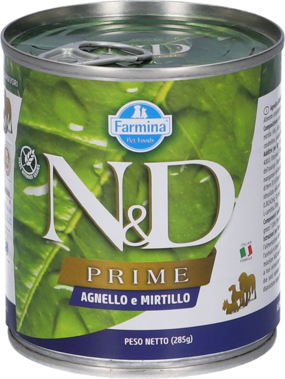 N&D DOG Prime Lamb&Blueber285G 285 g Futter
