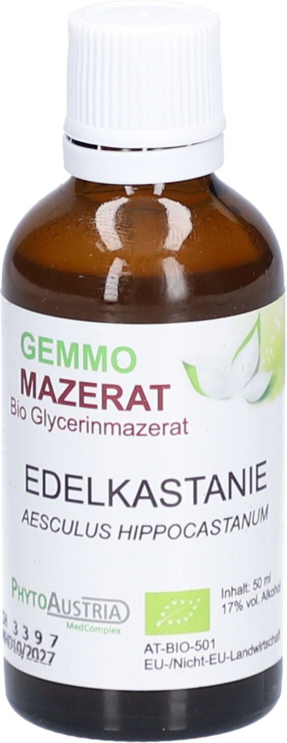 Gemmo Mazerat BIO Edelkastan 50 ml Tropfen zum Einnehmen