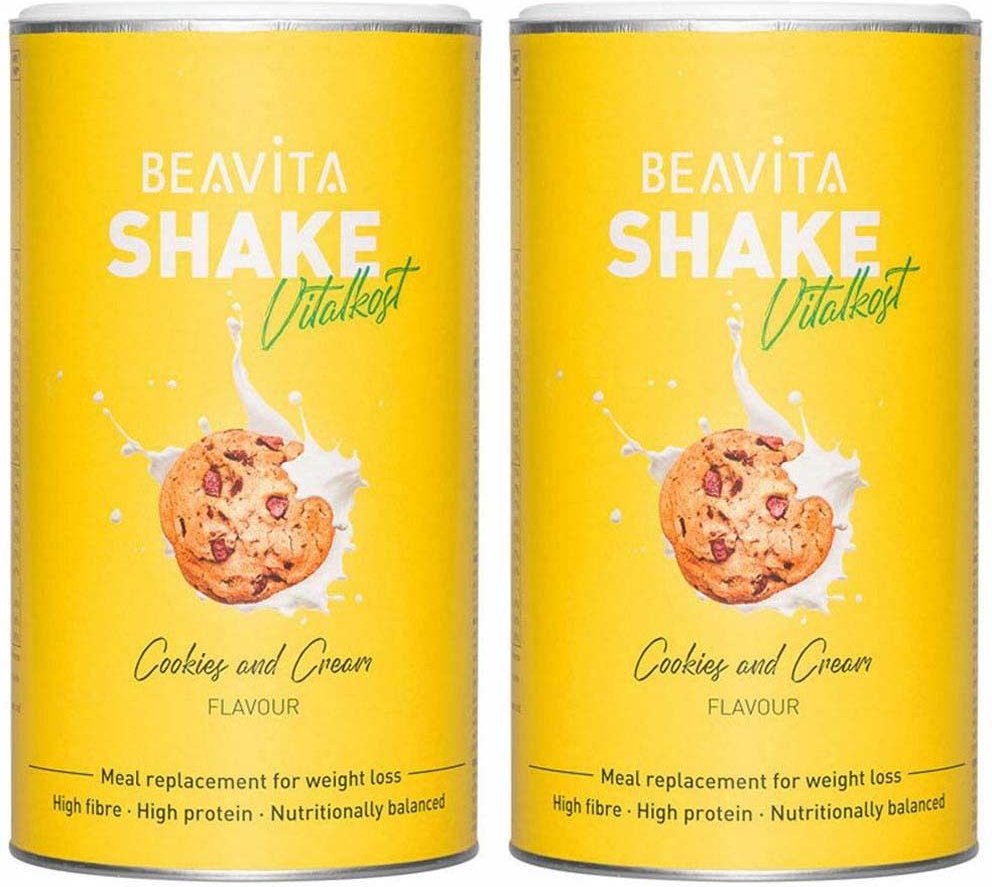 Beavita Vitalkost Plus Cookies-Cream 572g Doppelpack 2x572 g Pulver
