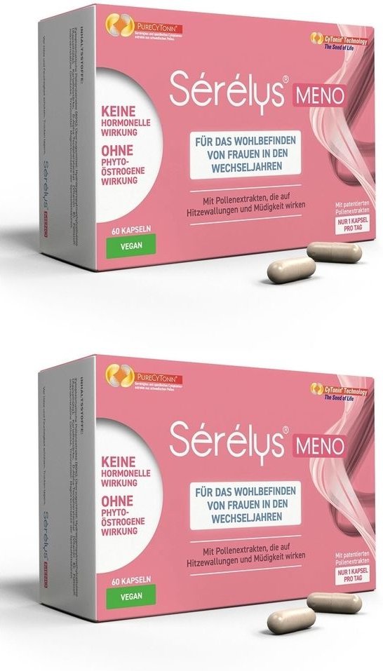 Serelys Meno Kapseln 2x 2x60 St
