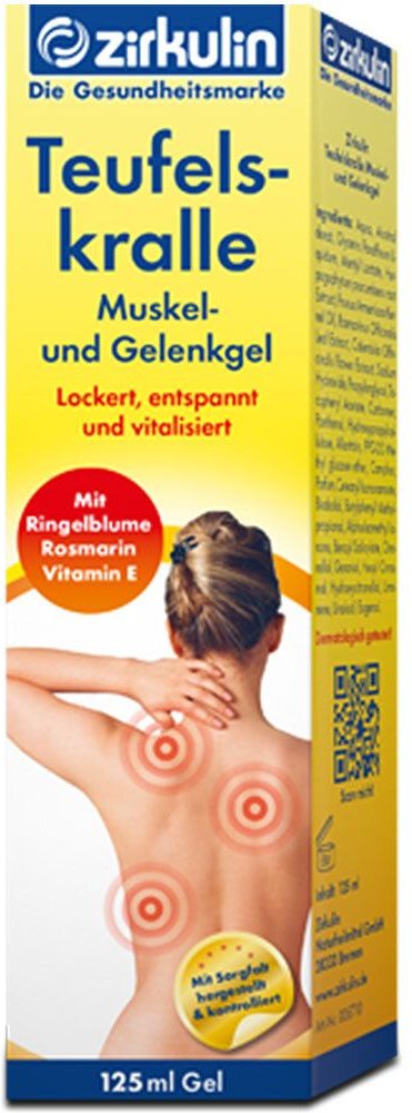 Zirkulin Teufelskralle Muskel- und Gelenkgel 125 ml Gel