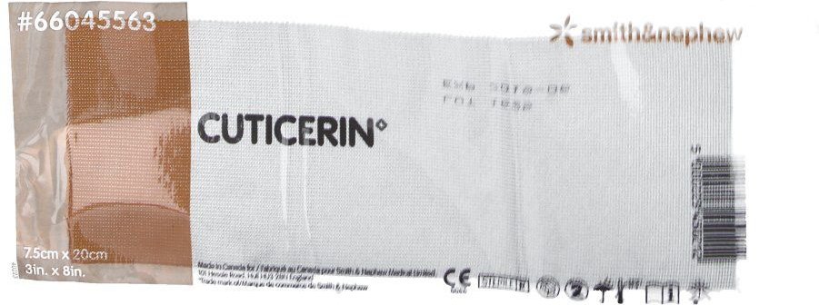 Cuticerin 7,5x20 cm Gaze m.Salbenbeschichtung 1 St Kompressen