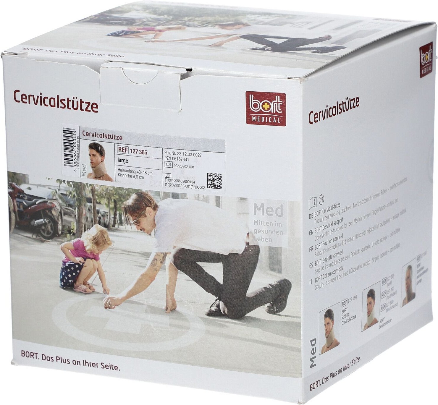 Bort Cervicalst.9 cm L haut 1 St Bandage(s)