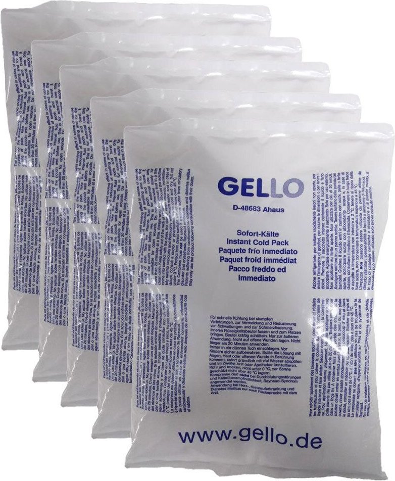 Kälte Sofort Kompresse 15x21 cm 5x 5x1 St Kompressen
