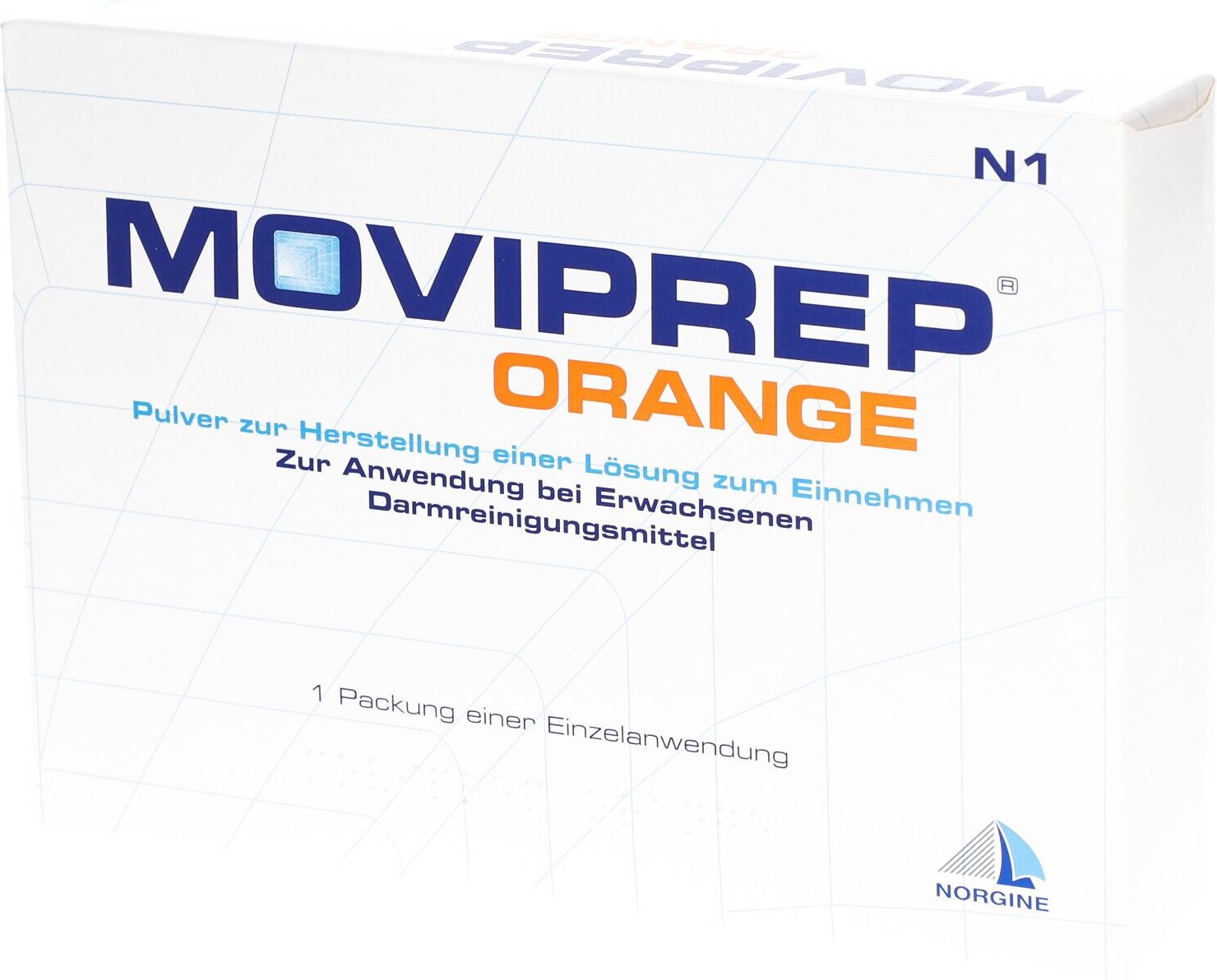 Moviprep Orange Plv.z.Her.e.Lsg.z.Einnehmen 1 St Pulver zur Herstellung einer Lösung zum Einnehmen