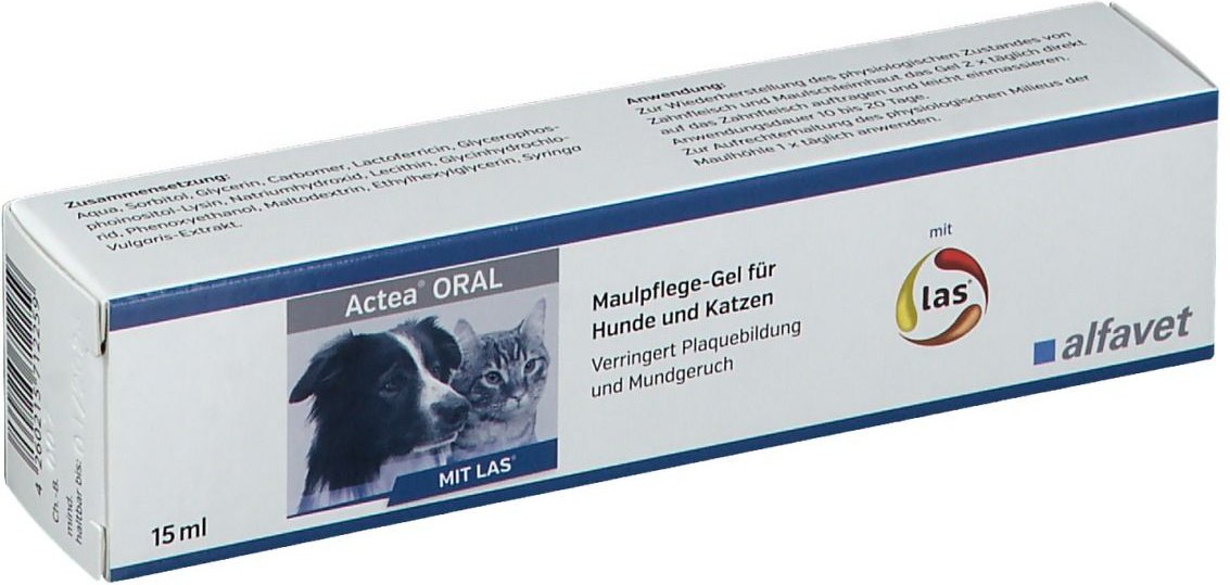 Actea Oral Maulpflegegel f.Hunde und Katzen 15 ml Gel