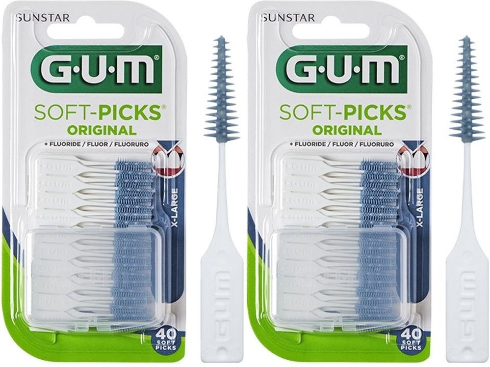 GUM Soft Picks Original xL x2 2x40 St Zahnbürste