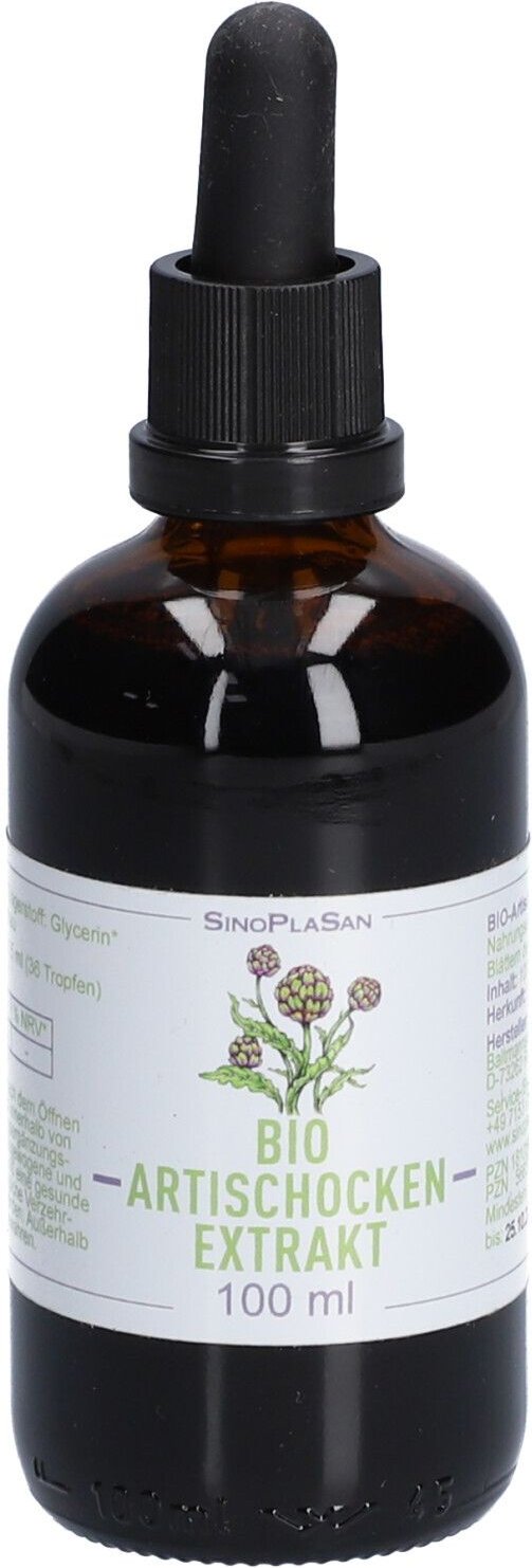 Artischocken Extrakt Bio Tropfen zum Einnehmen 100 ml