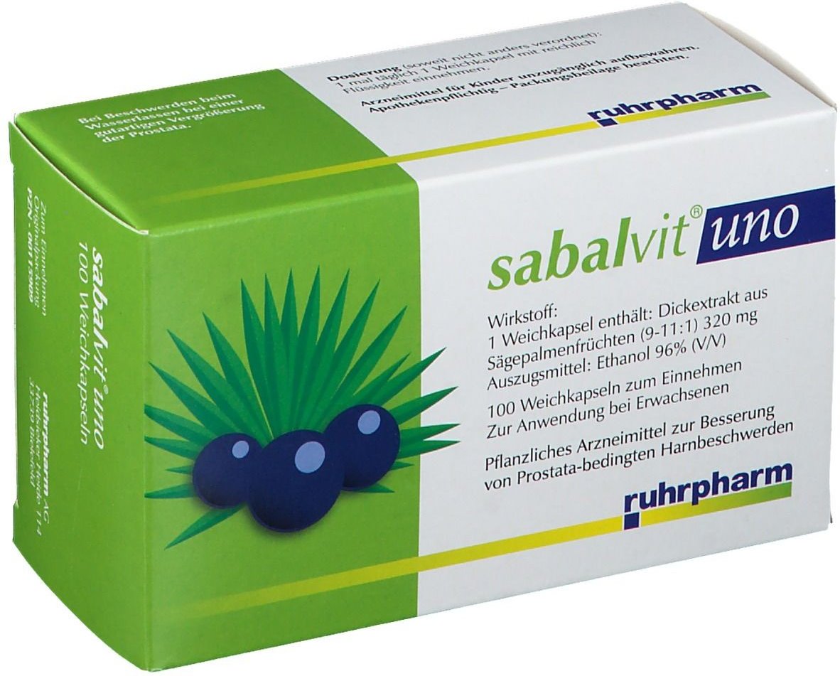 Sabalvit Uno Kapseln 100 St