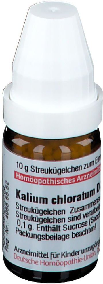 DHU Kalium chloratum D 30 Globuli