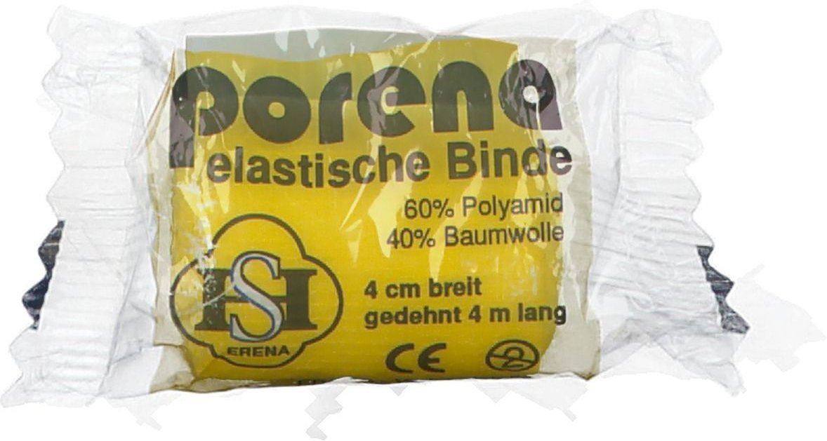 Porena elastische Mullbinde binde 4cm Cello weiß