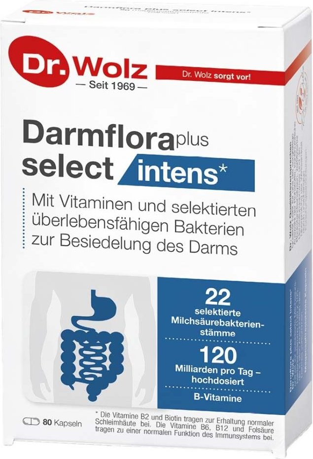 Darmflora plus select intens Kapseln 80 St