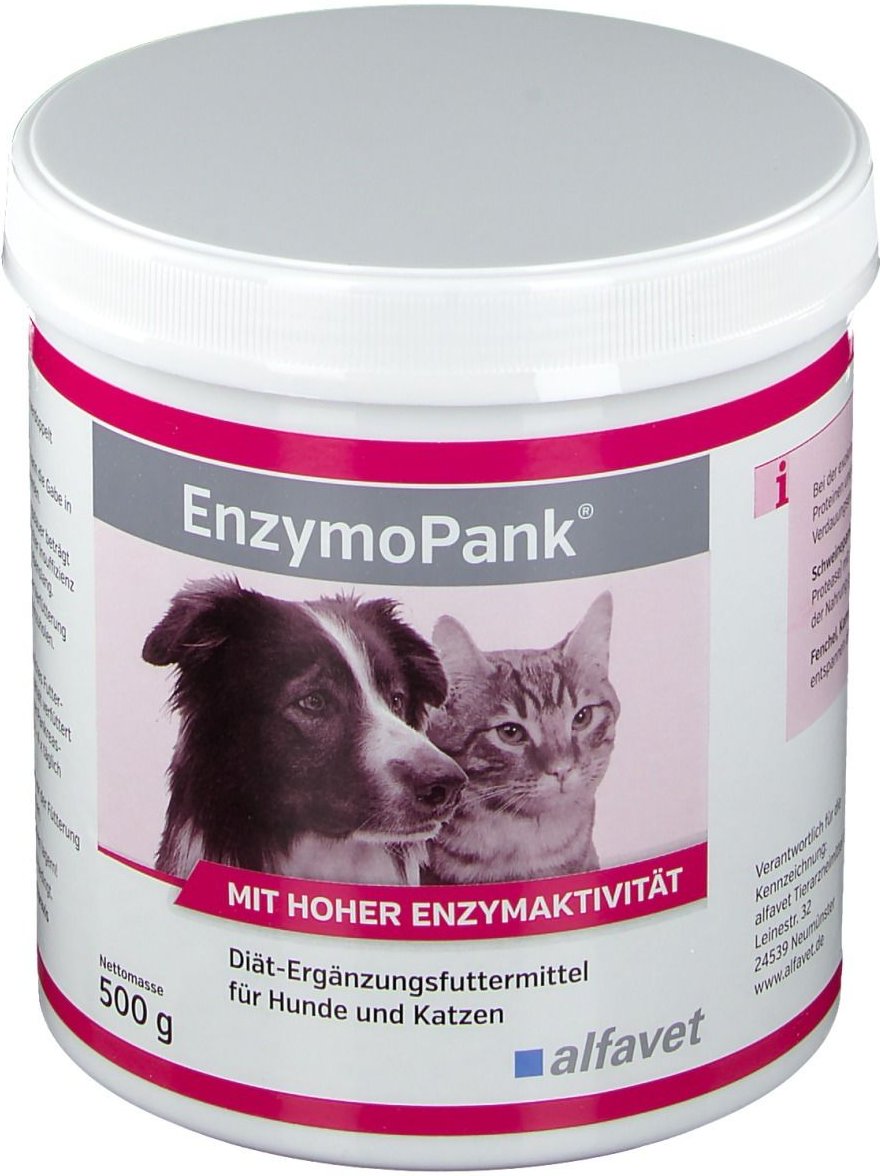 Enzymopank Pulver f.Hunde/Katzen 500 g