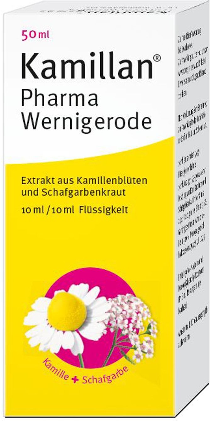 Kamillan flüssig