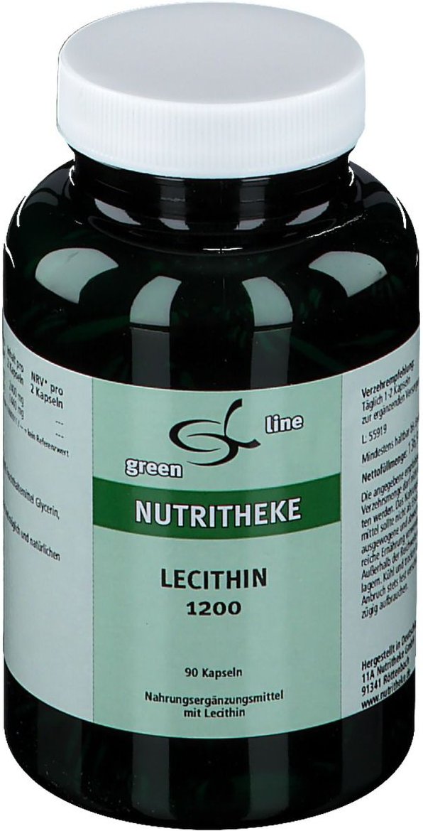 Lecithin 1200 Kapseln green line