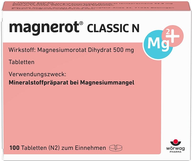 Magnerot Classic N Tabletten 100 St