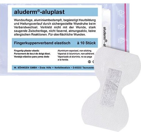 Thumbnail - Aluderm aluplast elastisch Fingerkuppenverband 10 St Pflaster