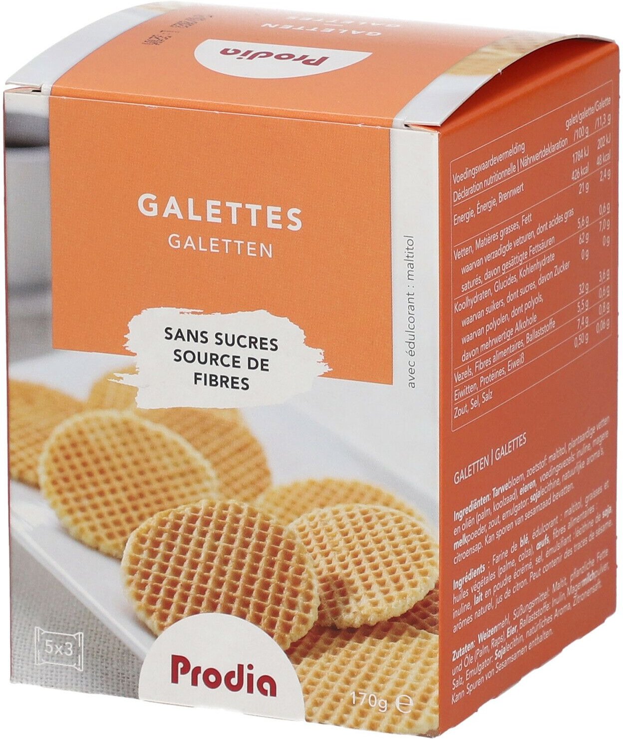 Prodia Galetten Nieuw Model 170 g Kekse