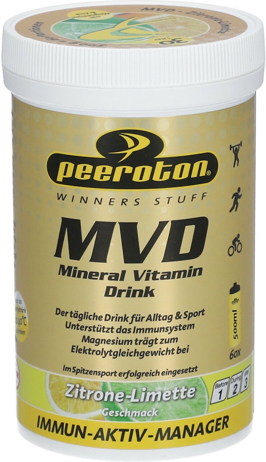 Peeroton Min.dri Lim/Zitr 300 g Pulver