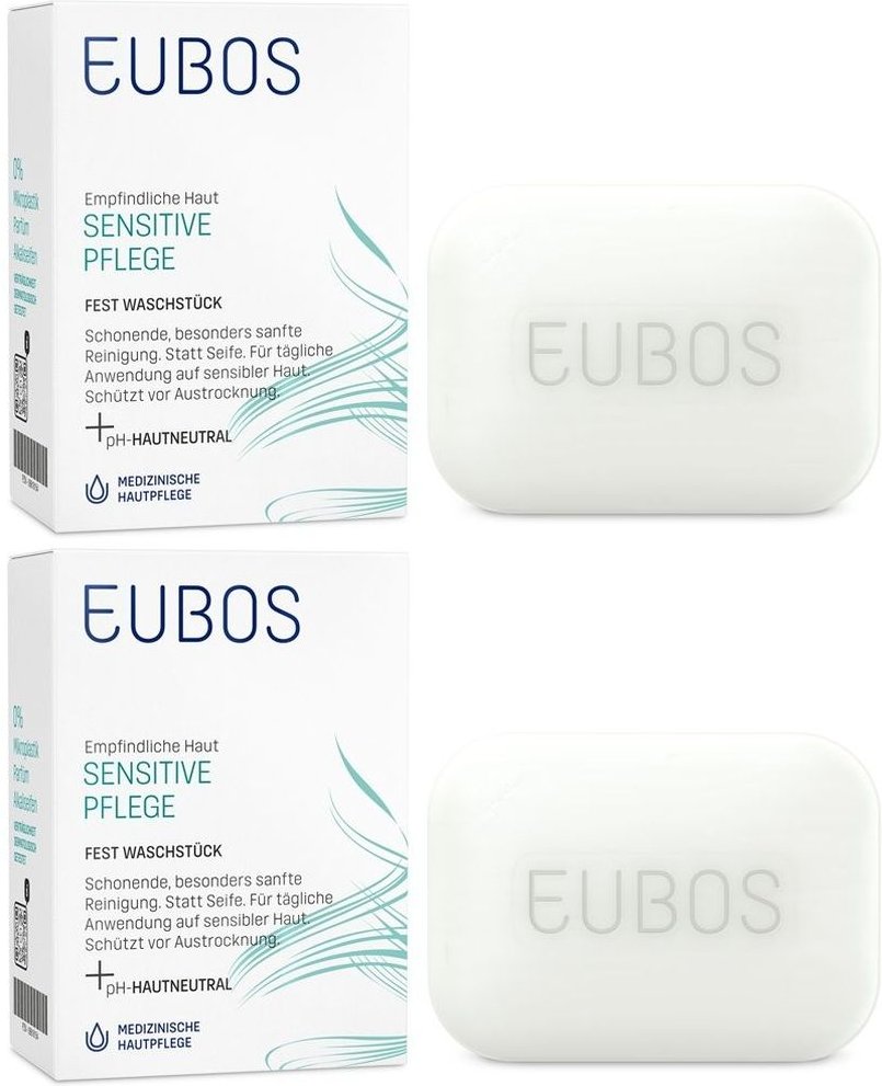 Eubos Sensitive Fest x2 2x125 g Seife