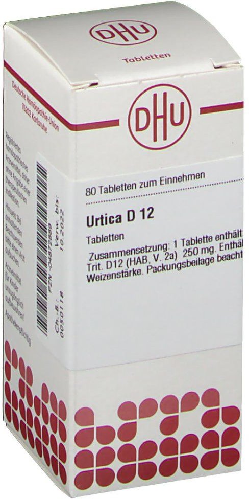 Urtica D 12 Tabletten 80 St