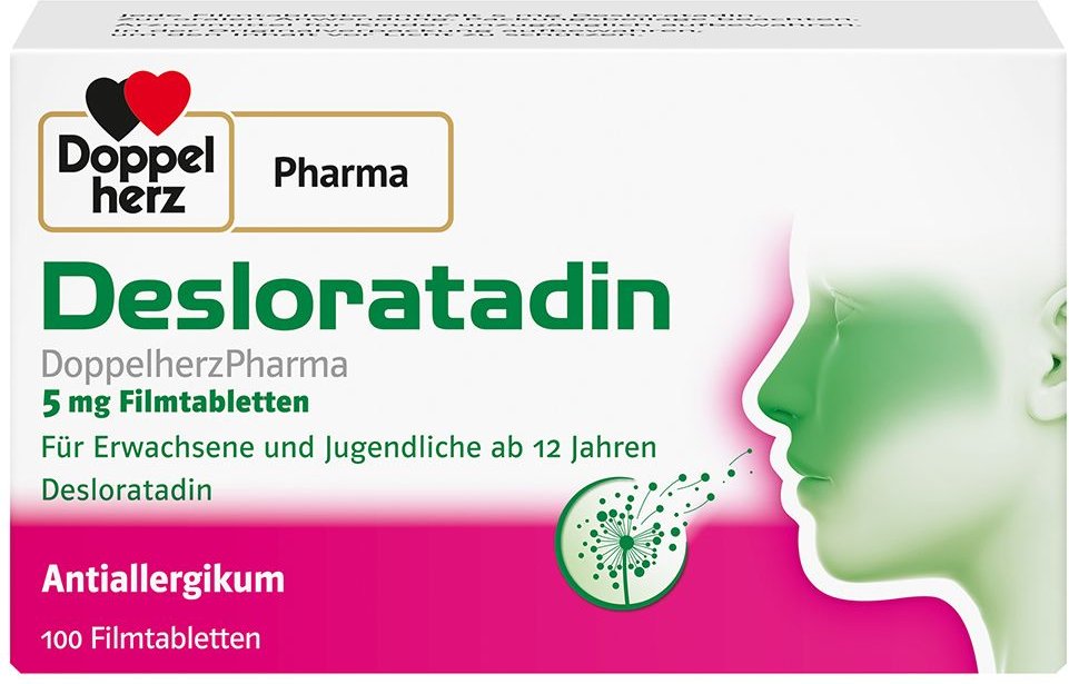 Desloratadin Doppelherzpharma 5 mg Filmtabletten