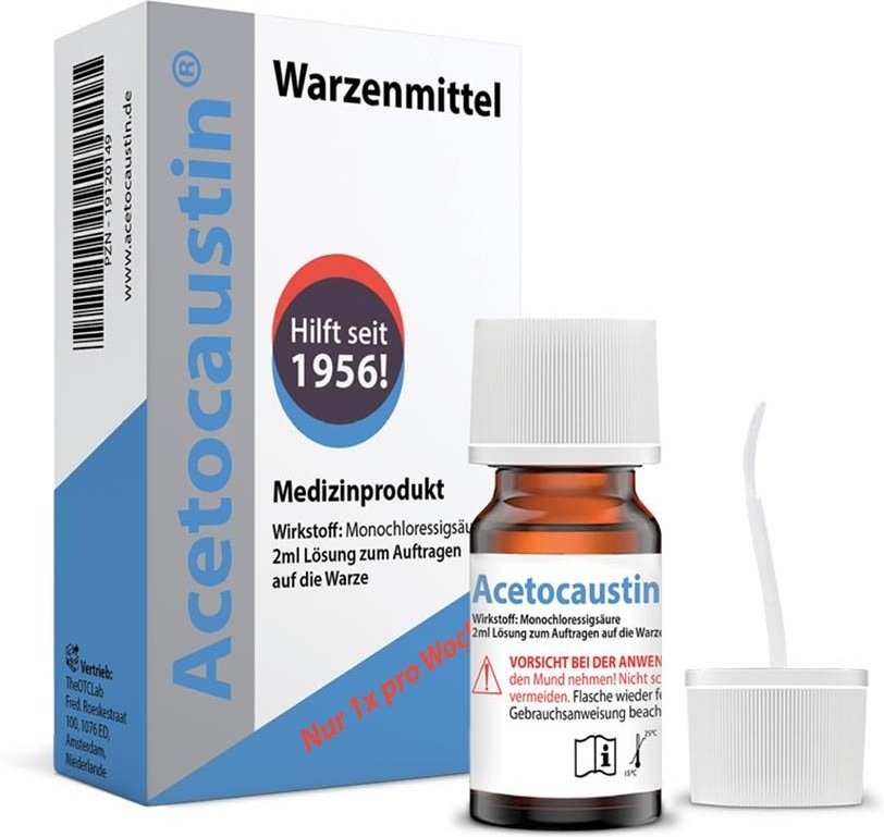 Acetocaustin Lösung Warzenmittel 2 ml