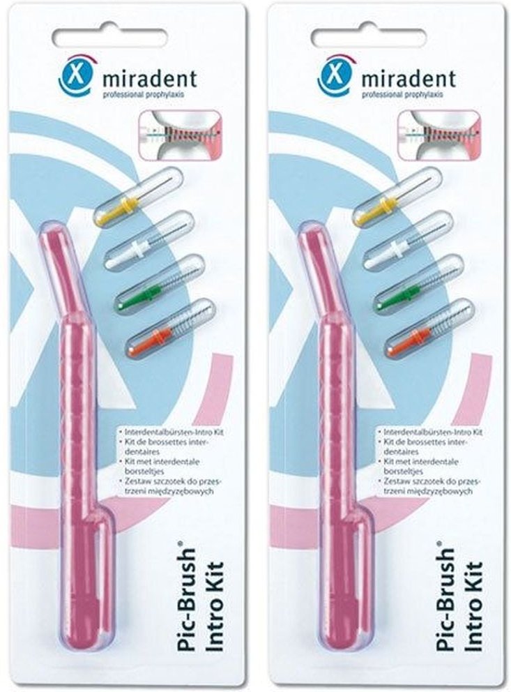 Miradent Picbru Ikit Pitr4 x2 2x1 St Zahnbürste