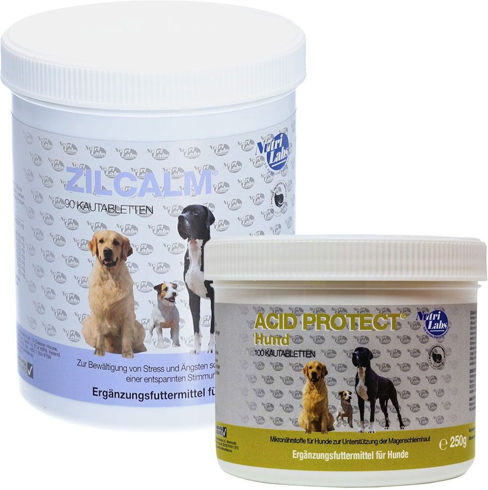 Thumbnail - Nutrilabs Acid Protect® Hund + Zicalm Kautabletten 100+90 St