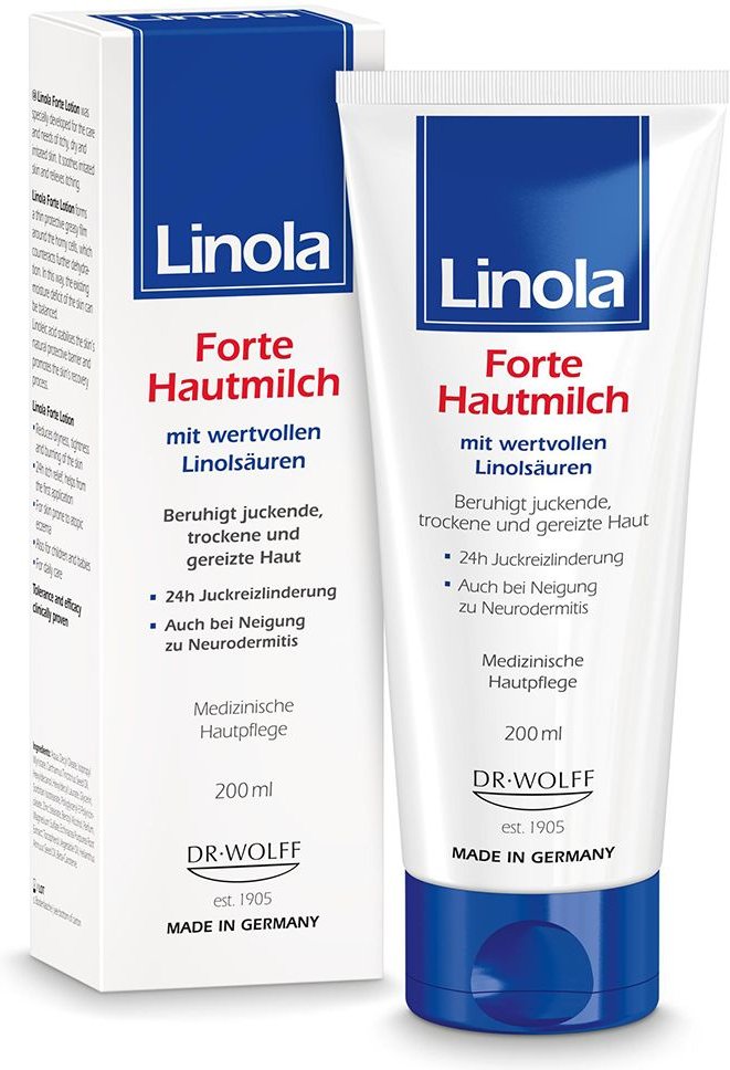 Linola Hautmilch Forte 200 ml Lotion