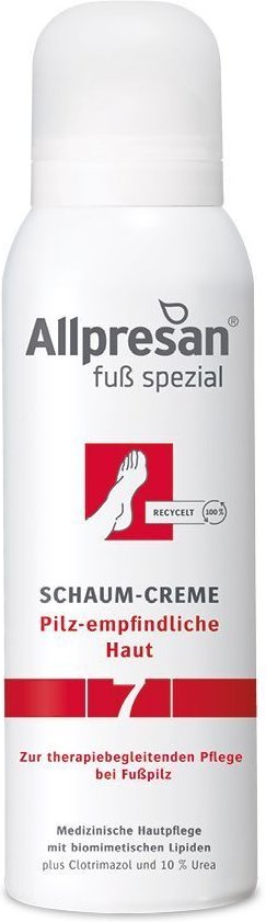 Allpresan Fuß spezial Nr.7 Fußpilz Schaum 125 ml