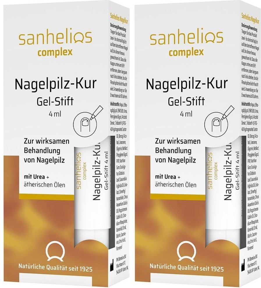 Sanhelios Nagelpilz-Kur Gelstift 2x 2x4 ml Lösung